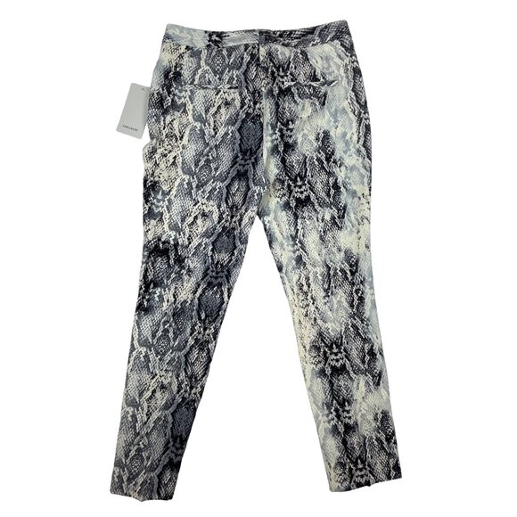 Zara Basic Womens Snake Print Skinny Pants Size S - New - Picture 2 of 9